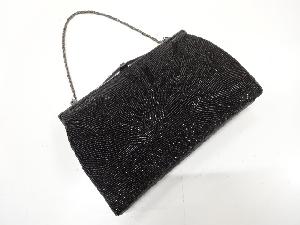 アンティーク　ビーズ　ハンドバッグ